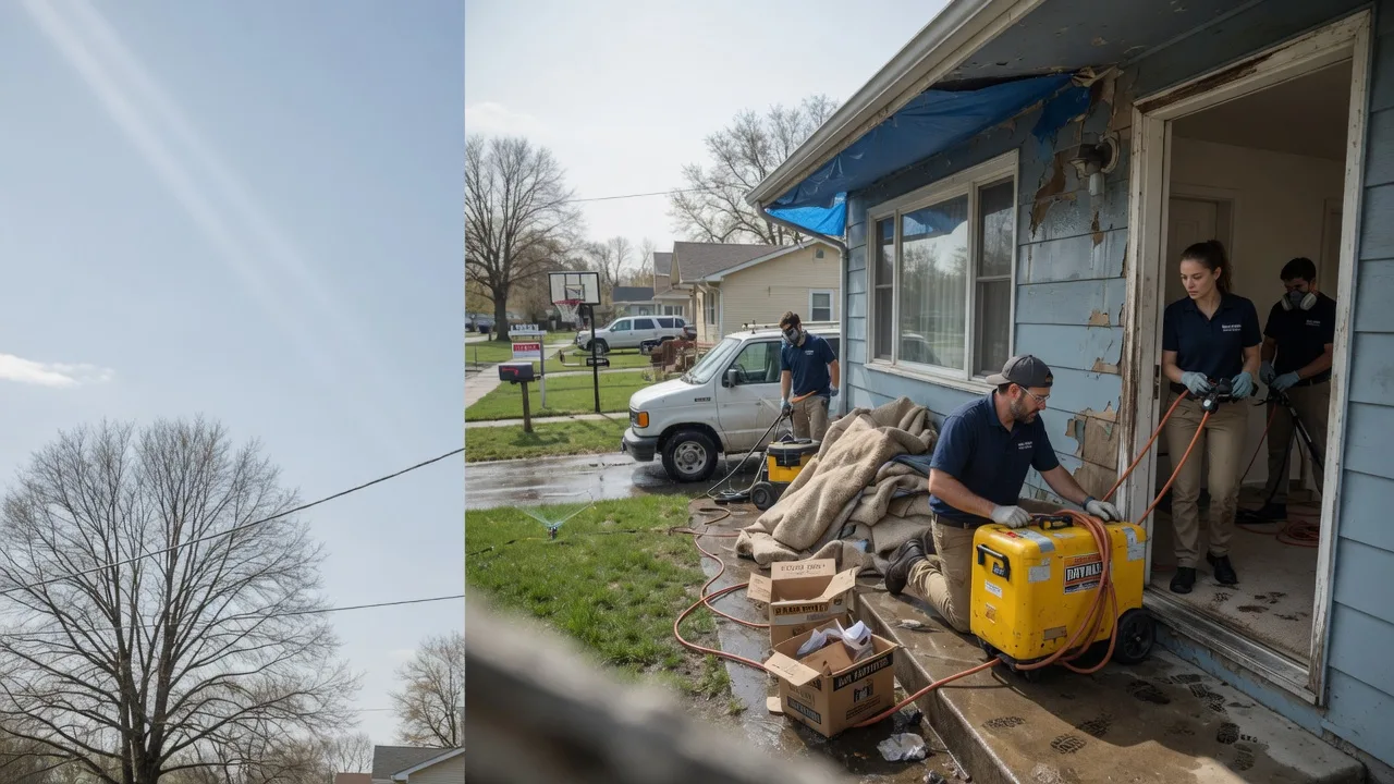 Basement Flood Cleanup in Cadiz, OH near me